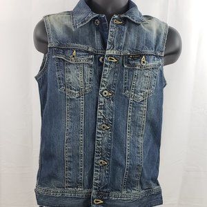 G-Star men's denim vest size M